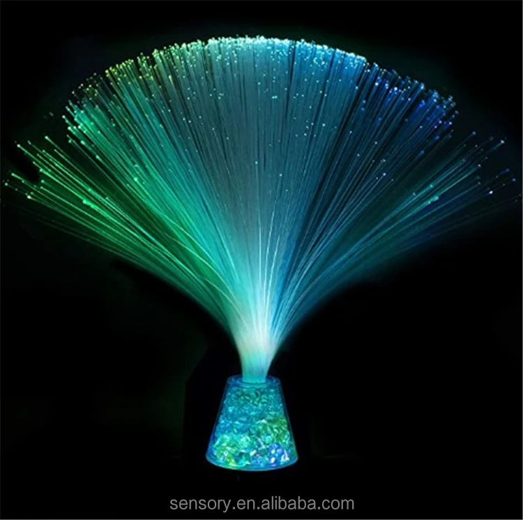 New Arrival Light Up Autism Sensory Fiber Optic Table Lamp Toys For