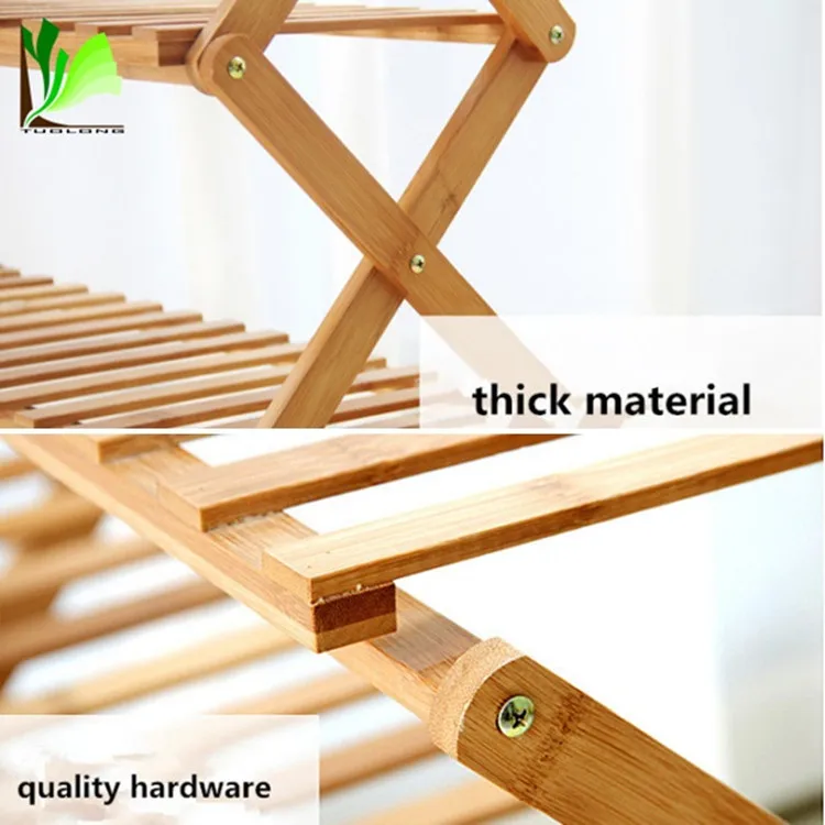 5 Tiers Folding Bamboo Shoe Rack Waterproof Shoe Rack Buy Tahan Air Sepatu Rak Bambu Rak Sepatu Rak Sepatu Product On Alibaba Com