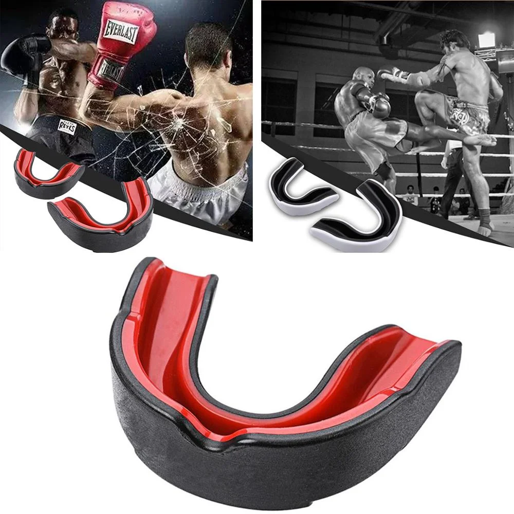 Adults Boxing Mouth Guard Taekwondo Mma Teeth Protector Mouthpiece With