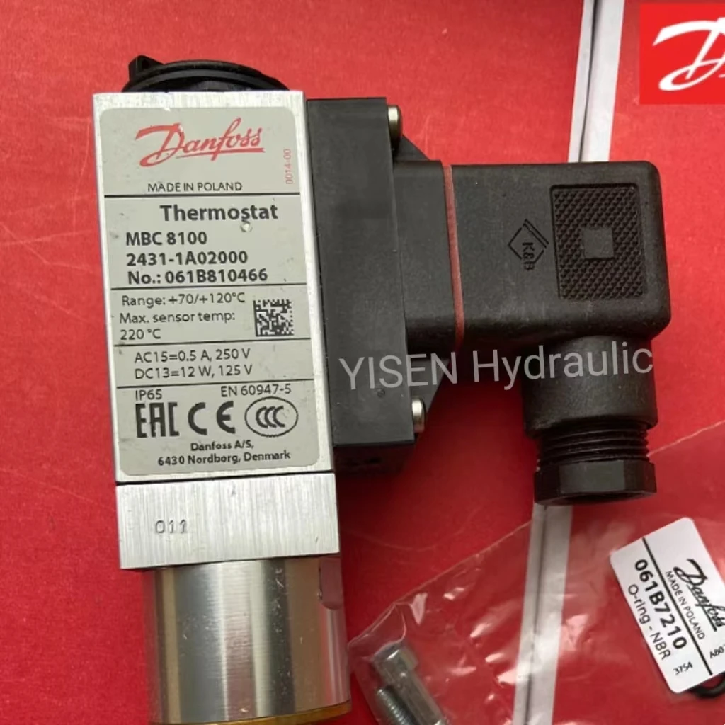 Original Danfoss Pressure Switch Mbc8100 061b800366 Compact