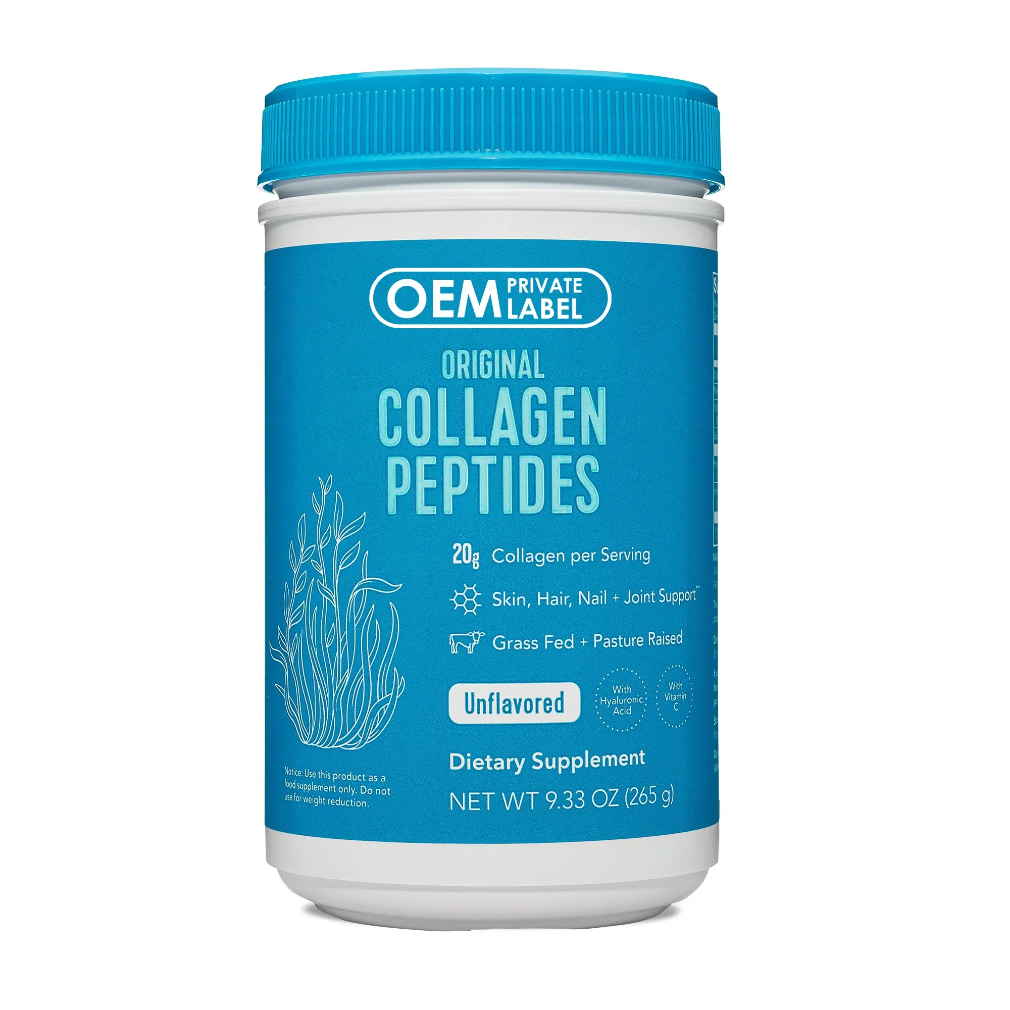 Oem Collagen Peptides Powder For Promotes Hair And Nail Skincare Fish