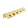 L and C profile channel drilled extruded Excellent material furniture L shape stair edge trim
