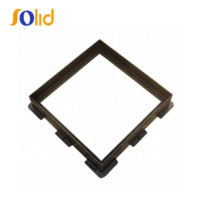 Square Concrete Filled Cast Iron Manhole Cover Recessed Cement Manhole Cover(5).jpg