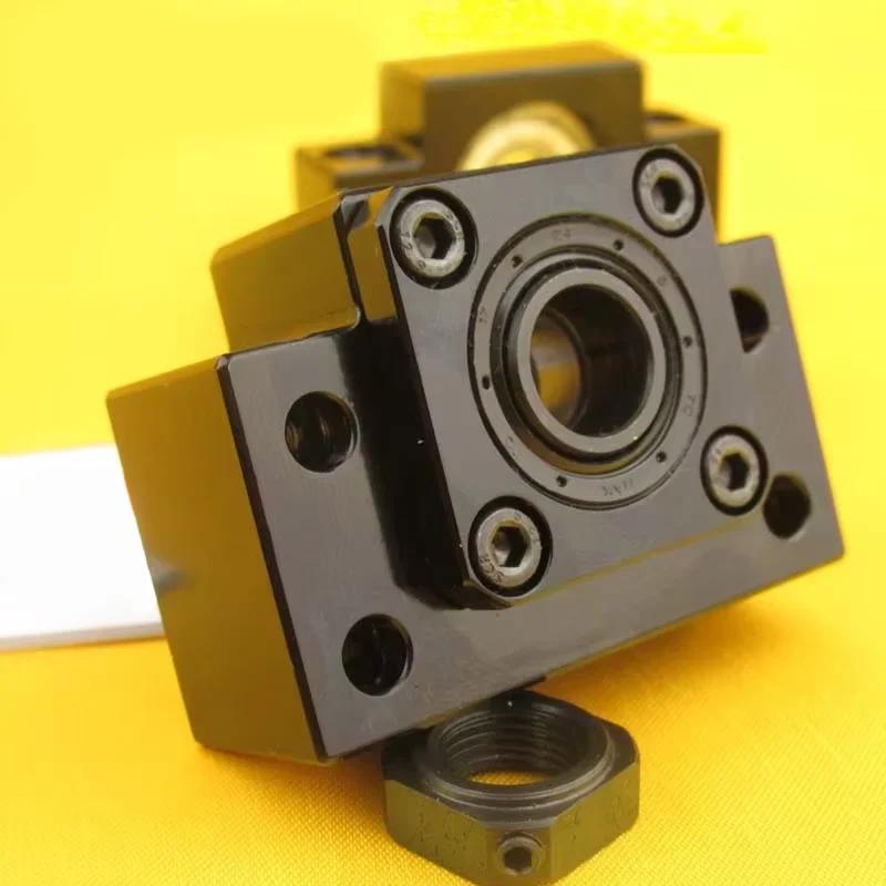 product hd steel ball screw support bracket bk12 screw bearing fixed bracket bf10 ek20 ef fk25 ff ak af15-15