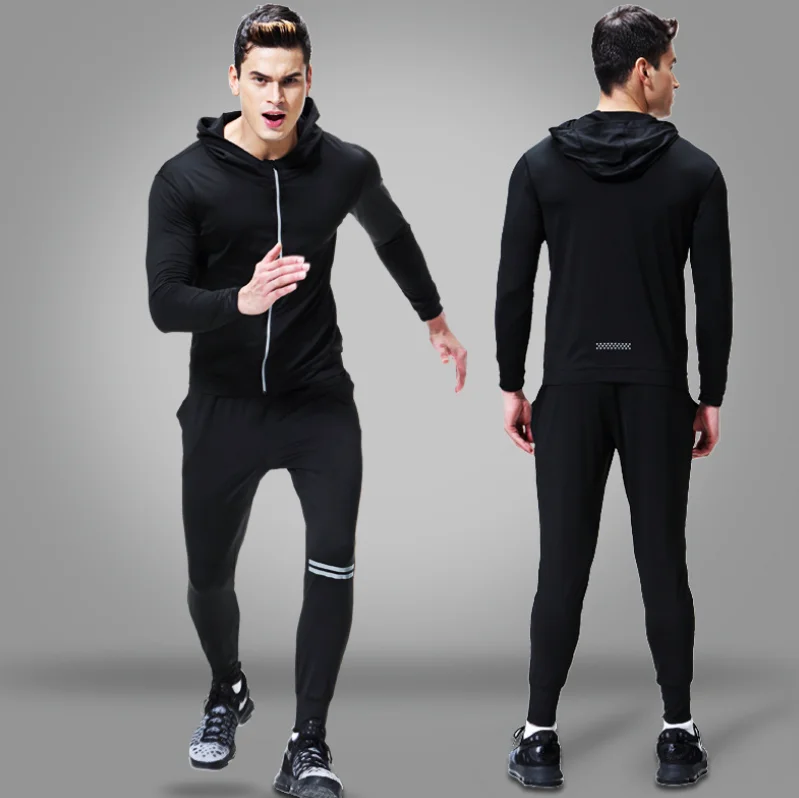 Oem Service Gym Fitness Tracksuit Sportswear For Men /custom Slim Fit ...