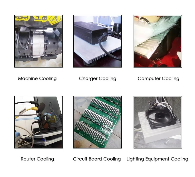 Aluminum Heat Sink 25 * 23 * 16mm To220 High Power Triode Heat