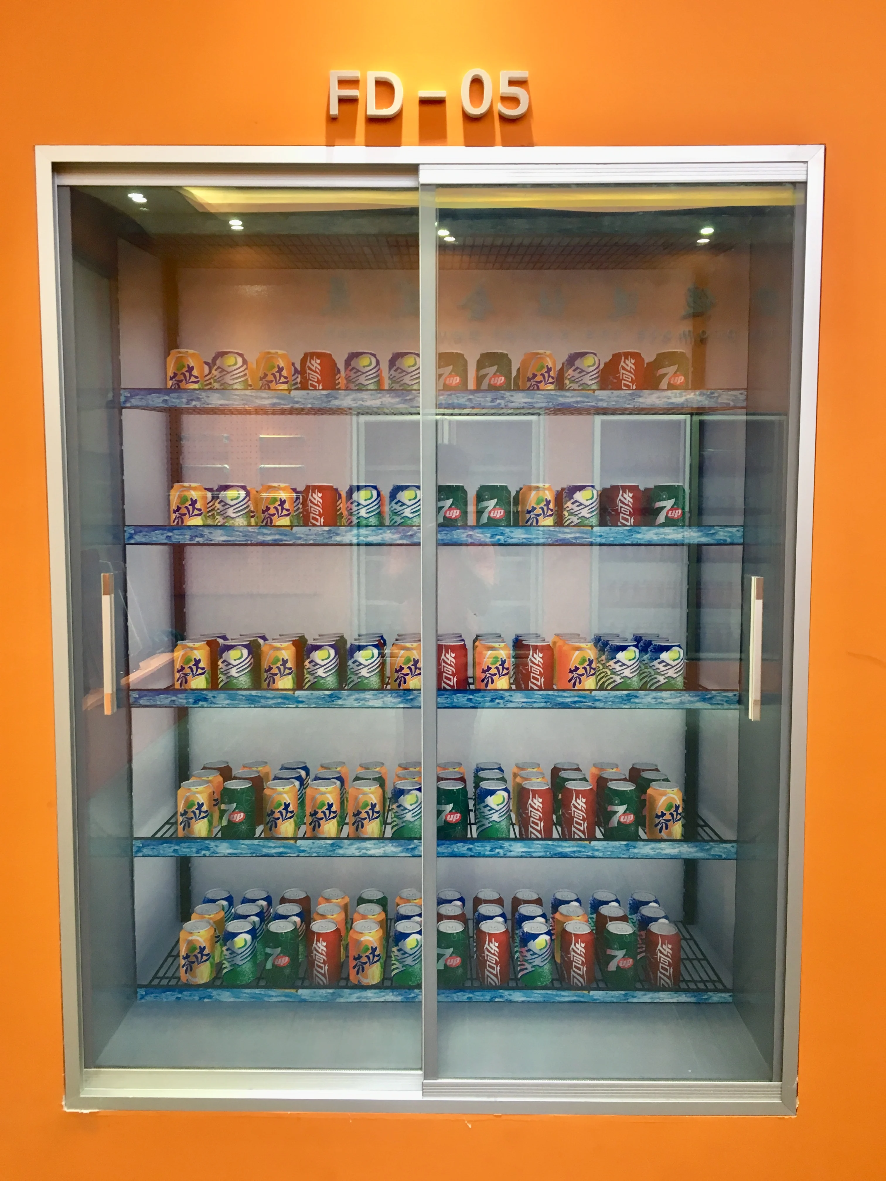 New product promotion automatic buffer sliding glass door