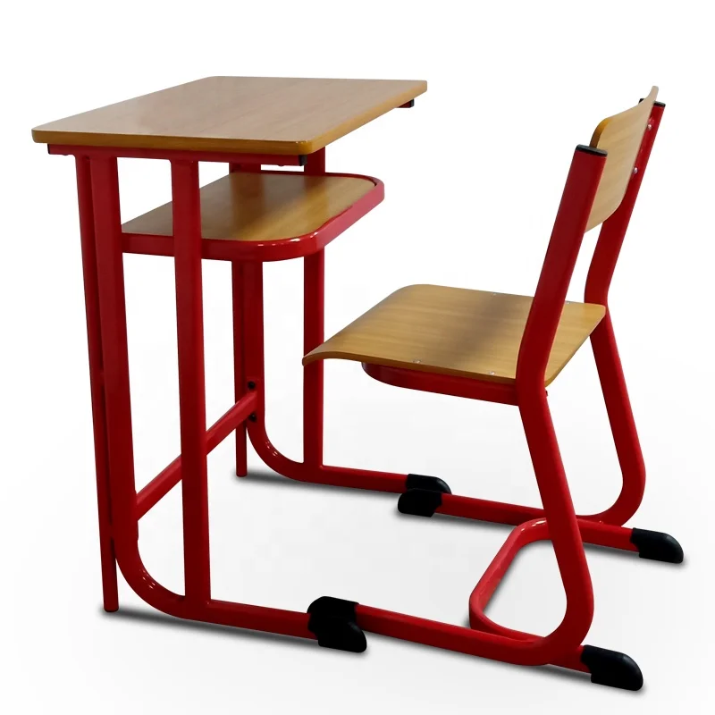 School Furniture Manufacturers Special Design Single Wooden Student
