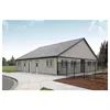 Steel Structure Prefabricated Hall Storage Shed Metal Building Easy Assemble Prefabricated Steel Commercial Building Warehouse