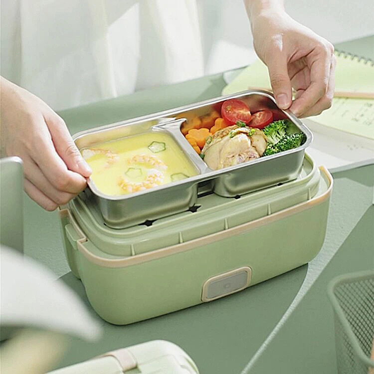 Double Layer Thermal Electric Usb Heating Lunch Box Buy Electric