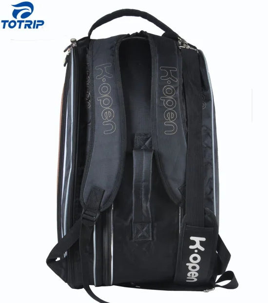 Custom logo club team tennis racquets gear backpack bag
