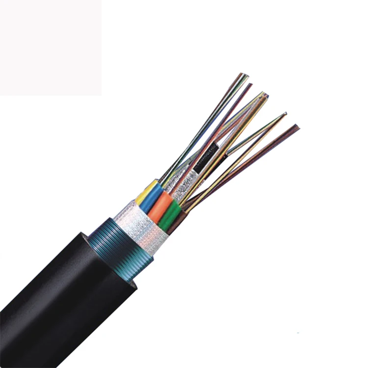 2 / 4 / 6 / 12 core single mode armoured fiber optic cable