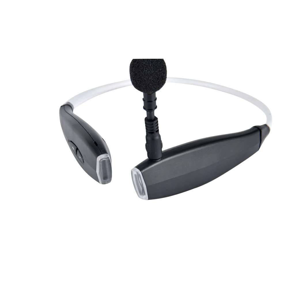 Professional Neck Wearing Wireless Clip On Microphone For Teaching