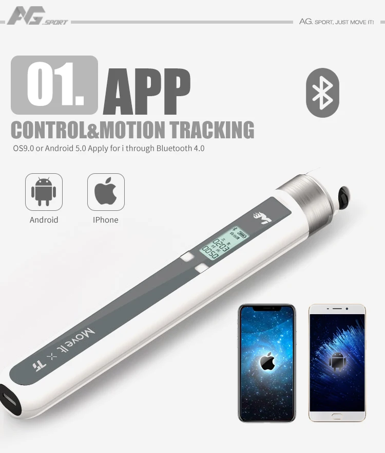 Wireless APP Battle Aluminum Skipping Jumping Fitness Kids Cordless Speed Smart Aluminium Jump Rope
