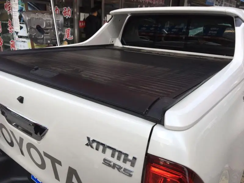 For Toyota Retractable Pickup Truck Hard Bed Cover Aliuminu Alloy ...