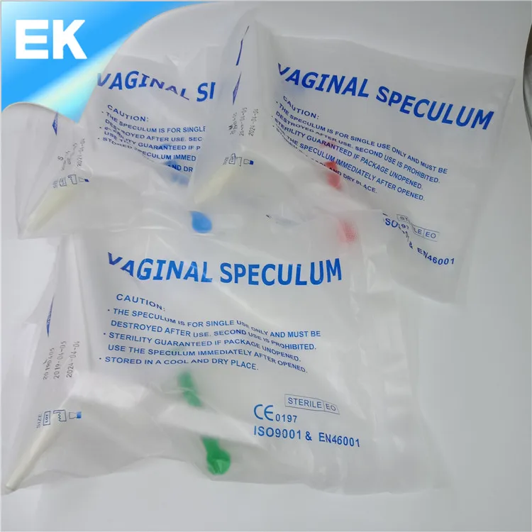 Disposable Vaginal Speculum With Smoke Extractor Type Of S/m/l Size