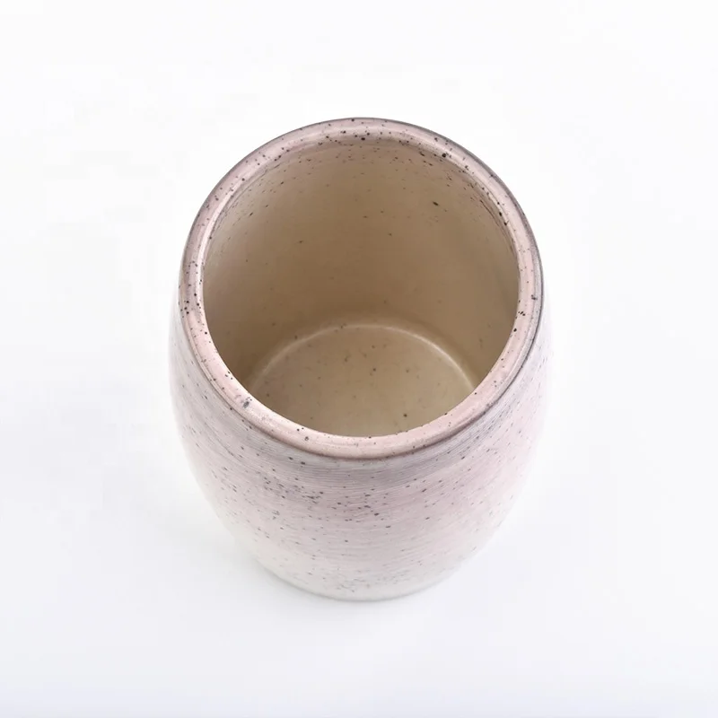 Luxury Ceramic Candle Vessels For Home Decoration