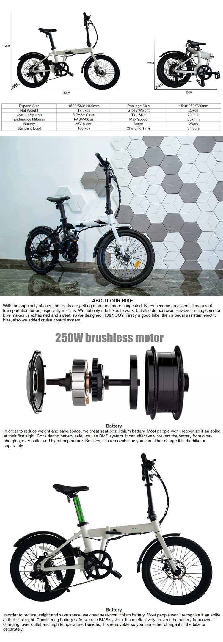 tailg electric bike for sale