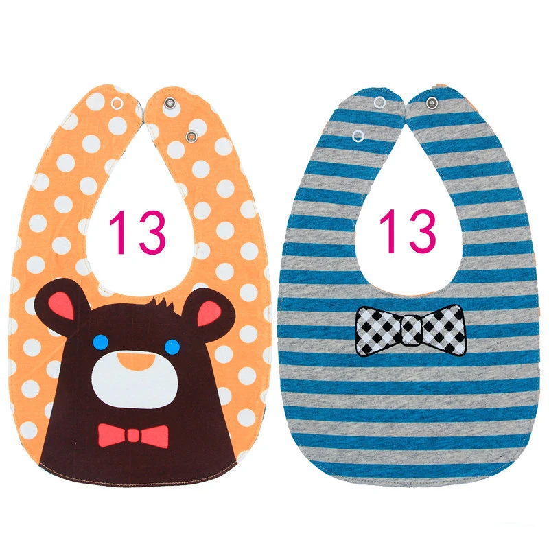 18 видов конструкций Новое поступление Милые Детские Бандана Нагрудники Лидер продаж детские фартук мультфильм младенческой торгов полотенце детские муслиновые нагрудники