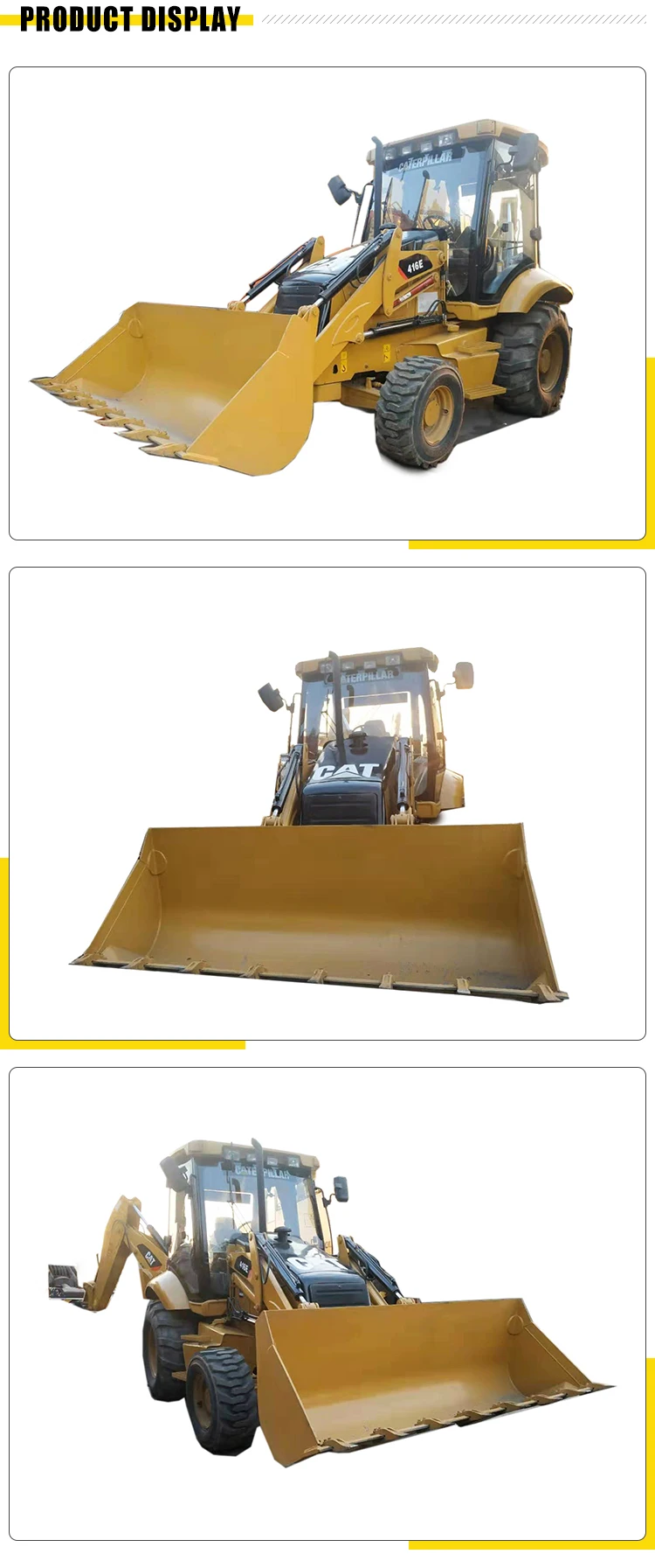 Cat Backhoe Loader For Digging And Loading,Original Made Cat Backhoe