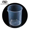 HAIJU Laboratory 1Liter Volume Clear Educational Toy Heat Resistant Test Plastic Graduated Beakers Transparent Measuring Cup