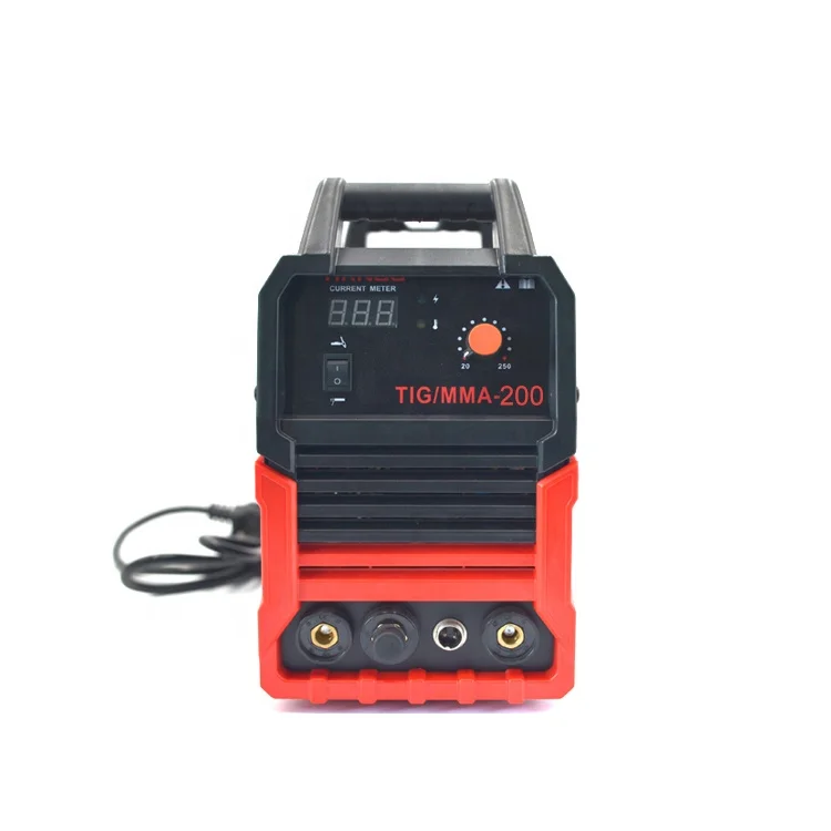 
high efficiency IGBT welder DC TIG/MMA 200 inverter argon arc welding machine 