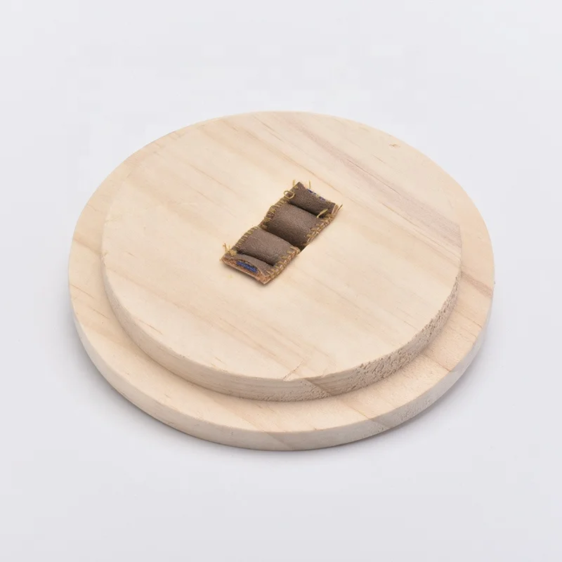 Custom wood lids for candle holder supply