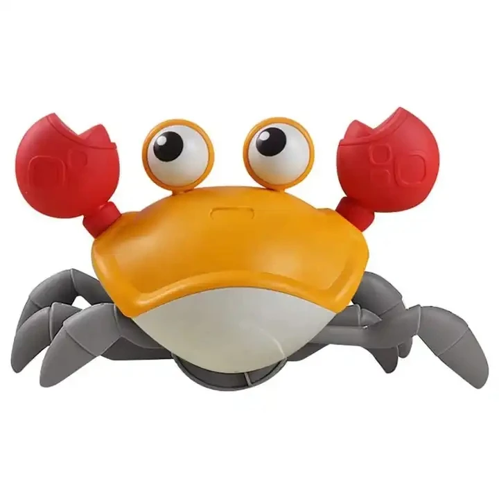 Induction Electric Crab Toy Crawling Crab Baby Toys Infant Crawling ...