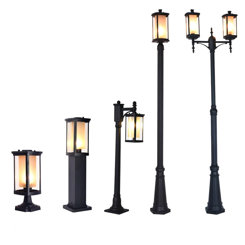 Lawn lamp outdoor stainless steel straw square led cell lamp led outdoor garden light
