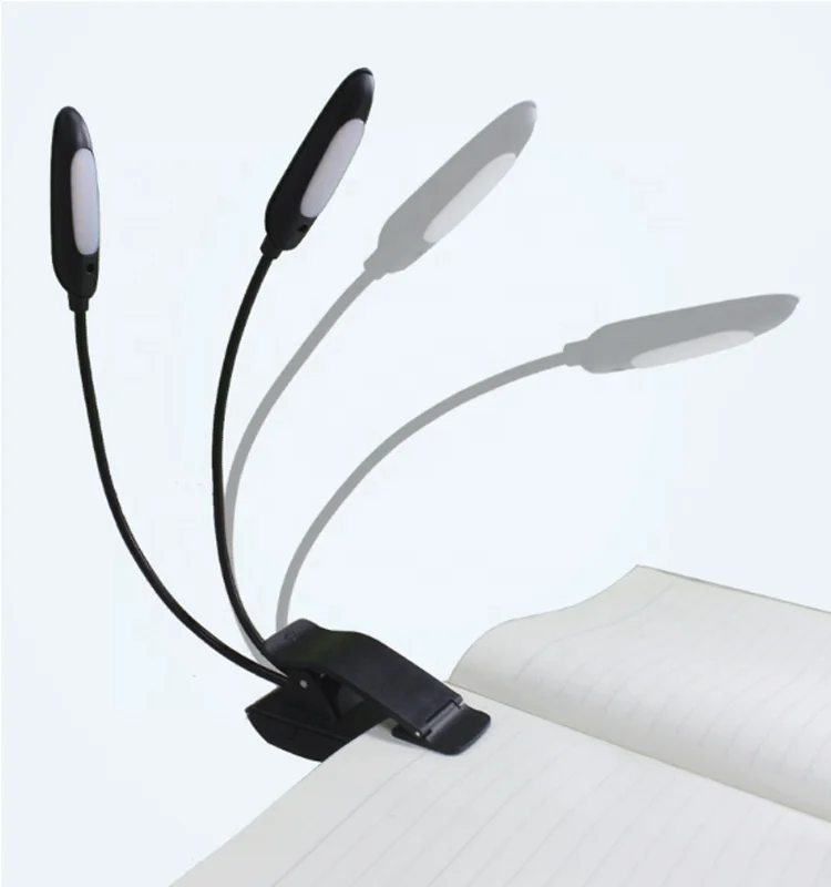Rechargeable 7 Led Book Light Reading Lights For Reading In Bed 30006000k Dimmable 9 Brightness