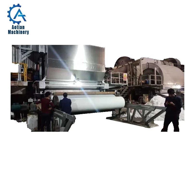 2400mm Paper recycling machine tissue paper making machine