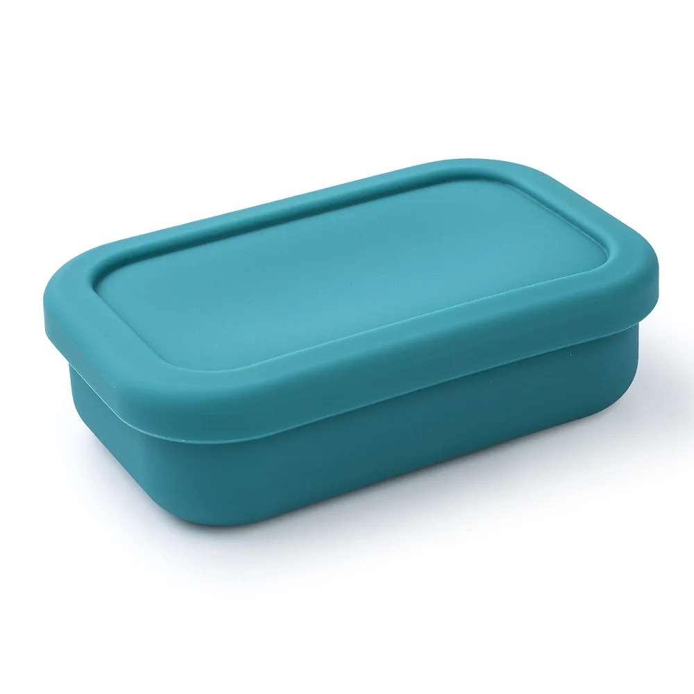 Factory Wholesale Bpa Free Silicone Food Containers Portable Kids Bento ...