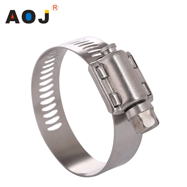 
Carbon steel galvanized Iron galvanized stainless steel 430 201 301 304 316 American type worm gear hose clamp pipe clamp 