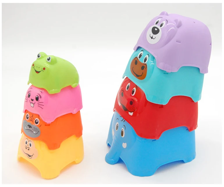 Plastic Animal Shape Baby The First Years Stack Up Cup Toys Buy Stack