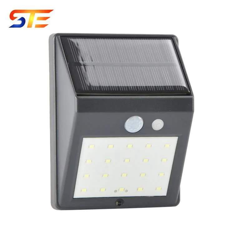20 LED Wireless Waterproof Motion Sensor Outdoor solar Light for Patio Deck Yard  Garden with Motion Activated Auto On/Off