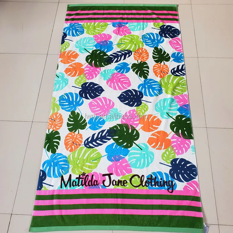 Matilda Jane Clothing Reactive Printed Cotton Velour Beach Towels Buy