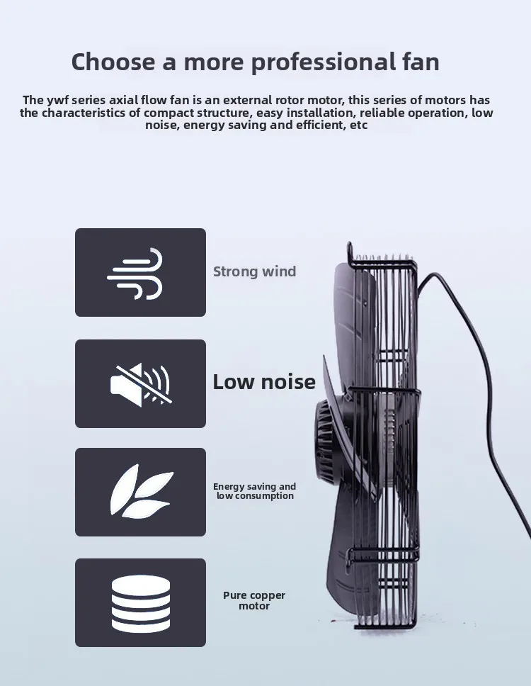 Axial Flow Fan, 600mm, 800W - detail 10