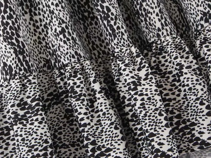 Pretty Steps 2024 Long Sleeve Fashion Oneck Animal Print Spring Autumn