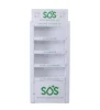 POP cardboard display shelves SOS electrolyte drinks display stand for store