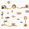 designer simple and eco-friendly cat tree house furniture wholesale wall mounted cat tree