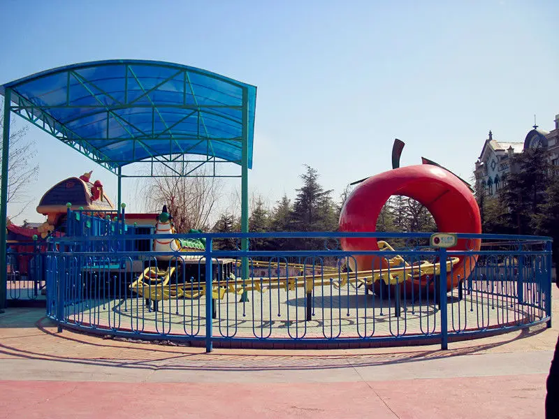 Amusement Park Equipment Mini Indoor Cheap Roller Coaster Track for Sale