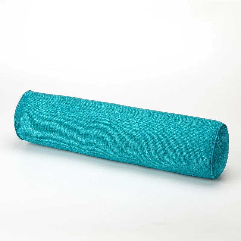 Round Cervical Roll Cylinder Bolster Pillow For Sleeping Cylinder