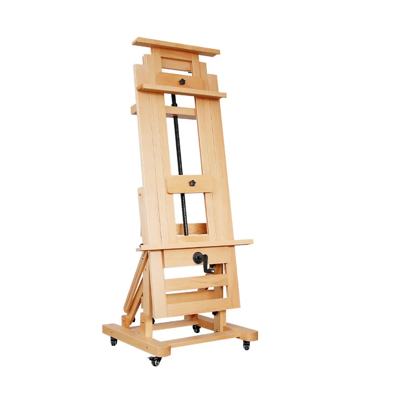 Single Rocker Handoperated Adjustable Height Horizontal And Vertical Dualpurpose Solid Wood