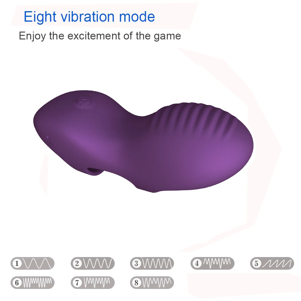 Silicone Rubber Finger Clitoris Vibrator Waterproof Mini Lady G Spot