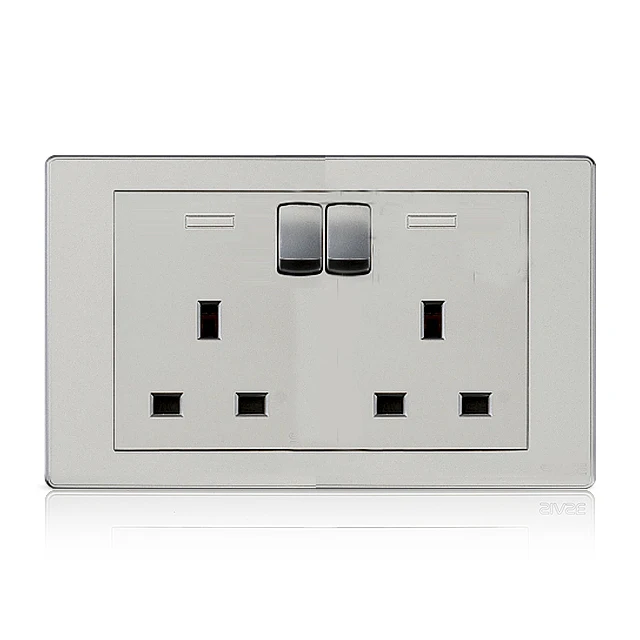 Convenience Brand Factory Explosion Proof Electrical 2 Gang Socket Outlet