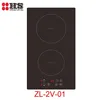 Built-in and table top type double burner induction cooker