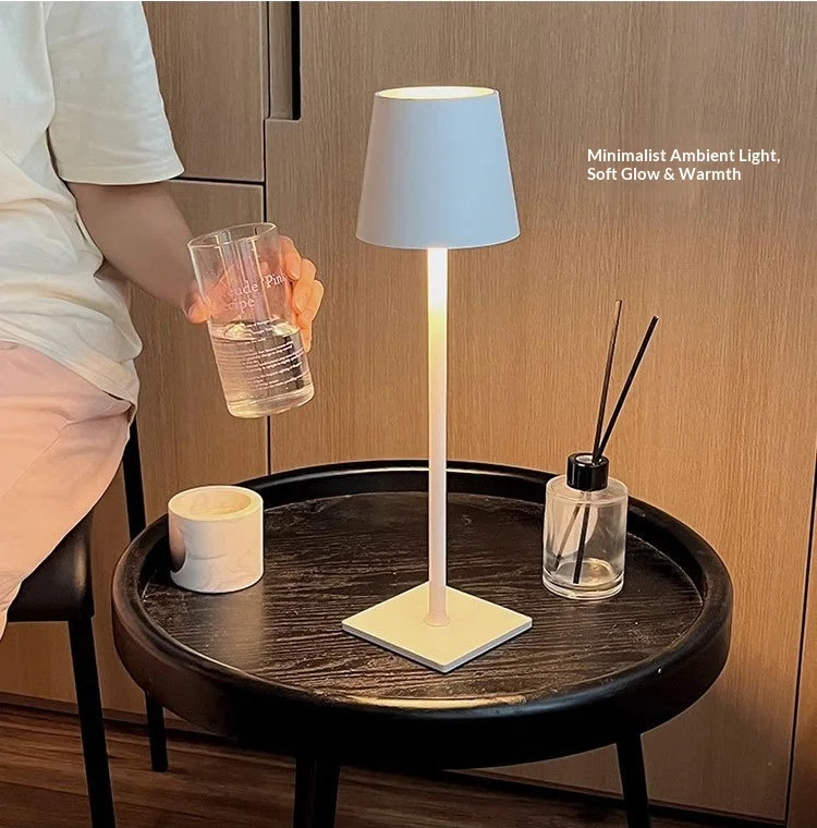 Cross-Border High-Leg ChargingABSDesk Lamp Bedroom Study Night Light Bedside Decorations Touch