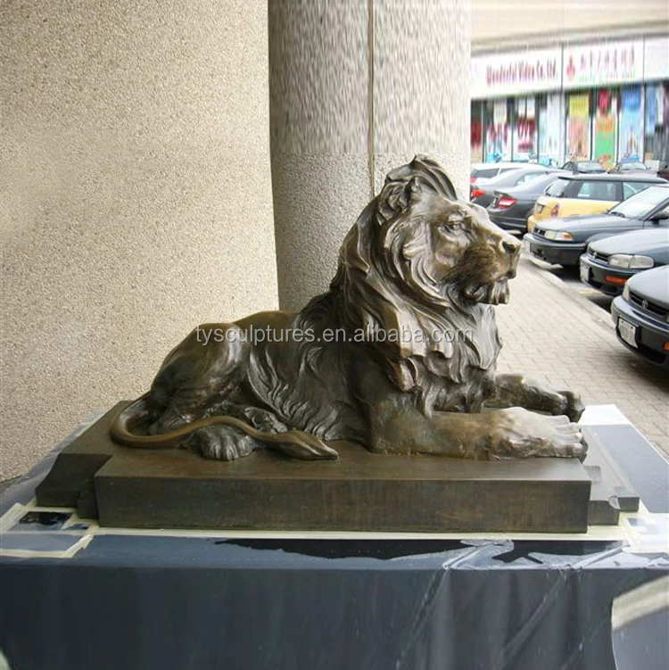 Large Size Brass Lion Statue Garden Decoration Buy Lion Statue Garden