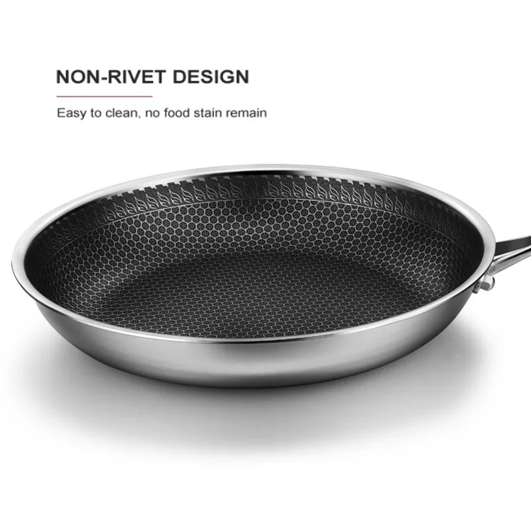 Factory hot sale magic honeycomb frying pan