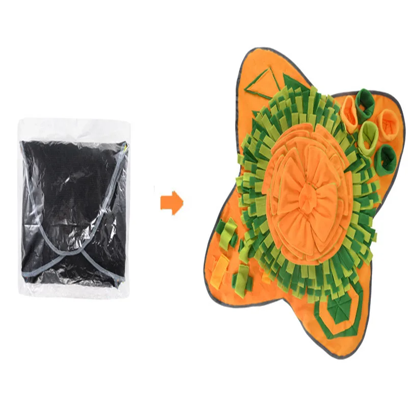 wholesale large snuffling nose work mat pet cat snuffle blanket